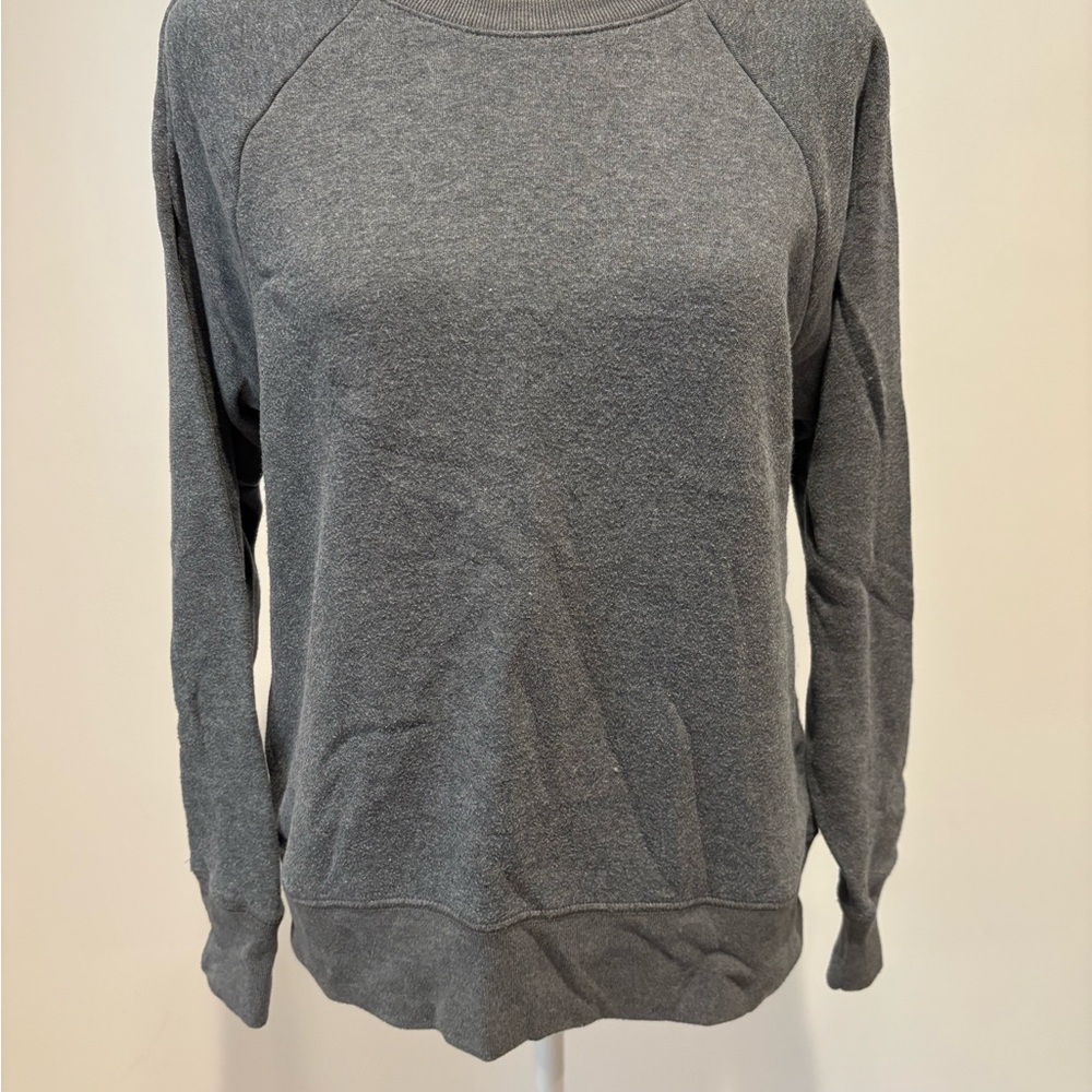 J. Crew Cute Gray Sweatshirt with Bow Back